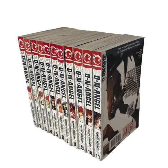 DNAngel Vol 1-11 Manga English Yukiru Sugisaki Tokyopop Trade Paperback - Picture 1 of 8